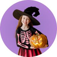 Disfarces de Halloween para menina
