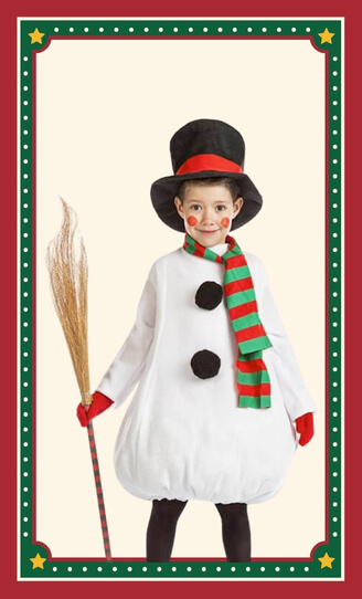 Disfarces Bonecos de Neve
