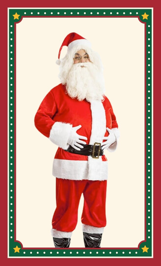 Disfarces de Pai Natal