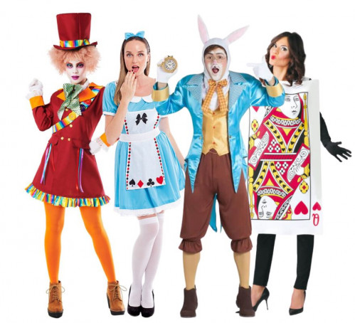 Alice no País das Maravilhas Grupo diverso