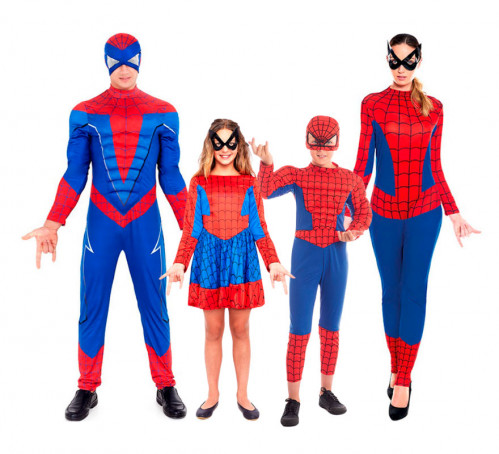 Group of arachnid superheroes
