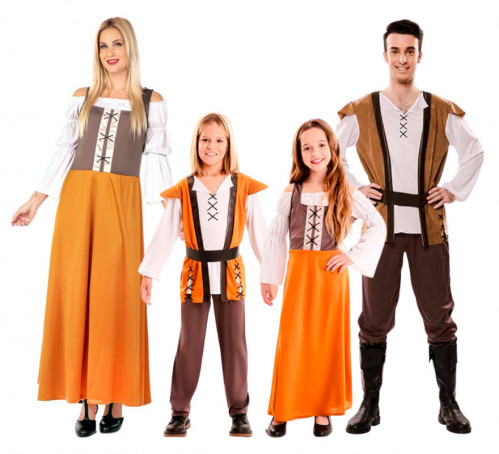 Group of brown waiters