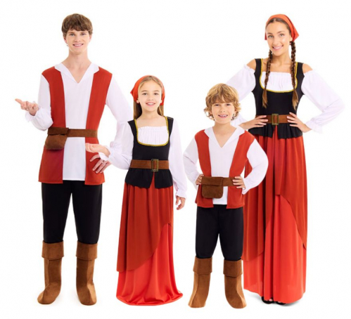 Group of medieval innkeepers