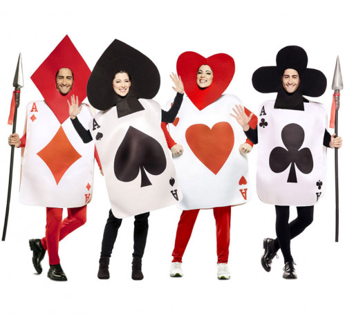 Group of poker cards