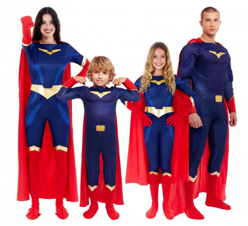 Group of premium superheroes