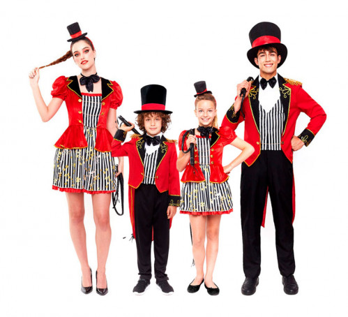 Grupo de formadores de circo