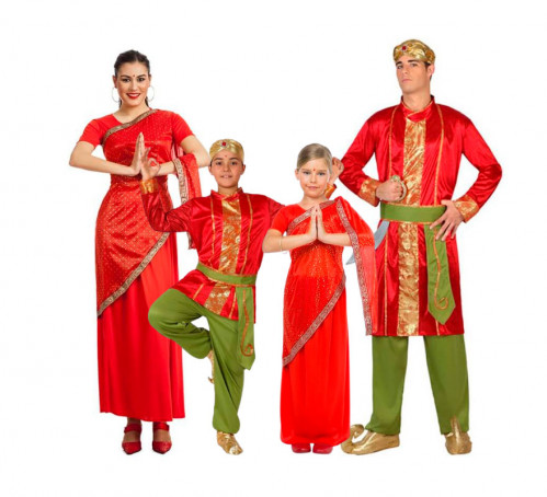 Grupo de hindus vermelhos