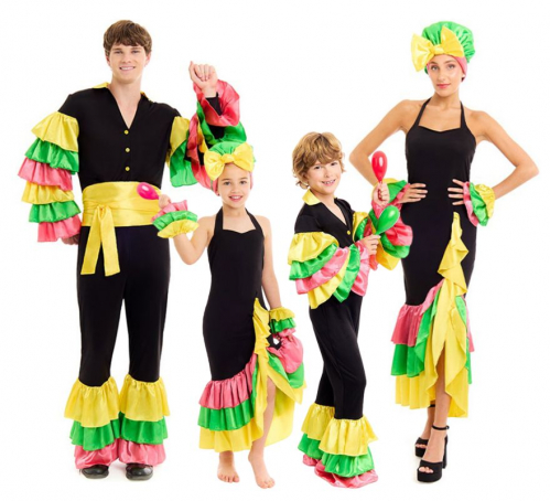 Grupo de rumberos caribenhos