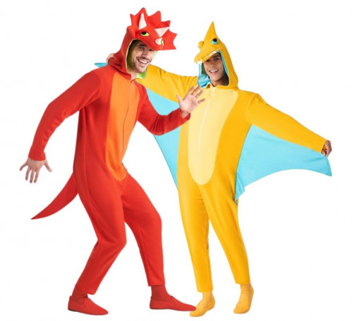 Par de dinossauro adulto