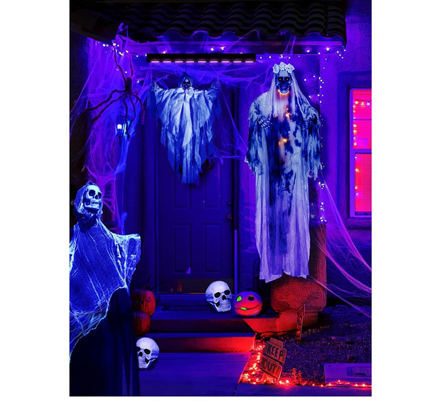 9 Leds UV luz preta para interior 9x3 w