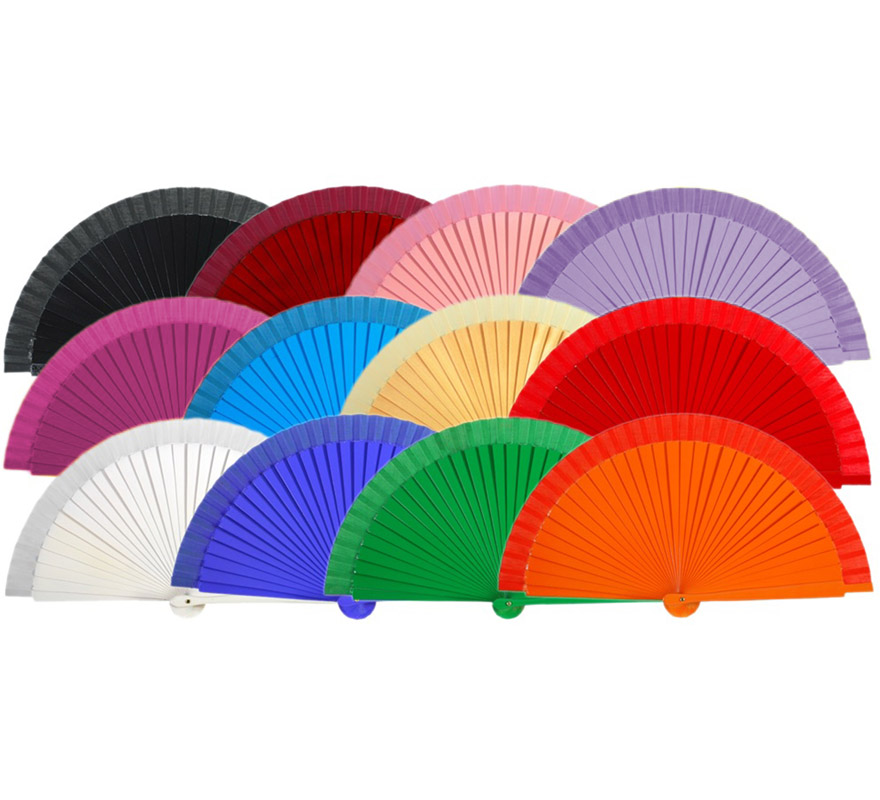 Ventilador de madeira maciça em várias cores Ventilador de madeira maciça em várias cores