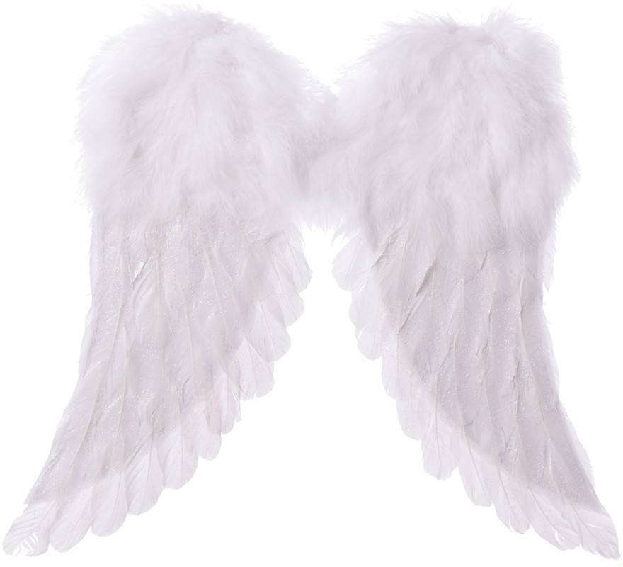 White Archangel Wings of 42x46 cm