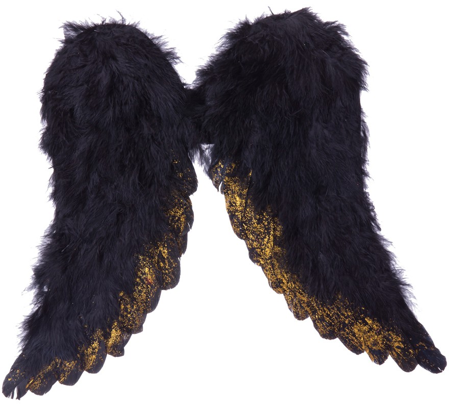 Black Archangel Wings 45x39 cm Black Archangel Wings 45x39 cm