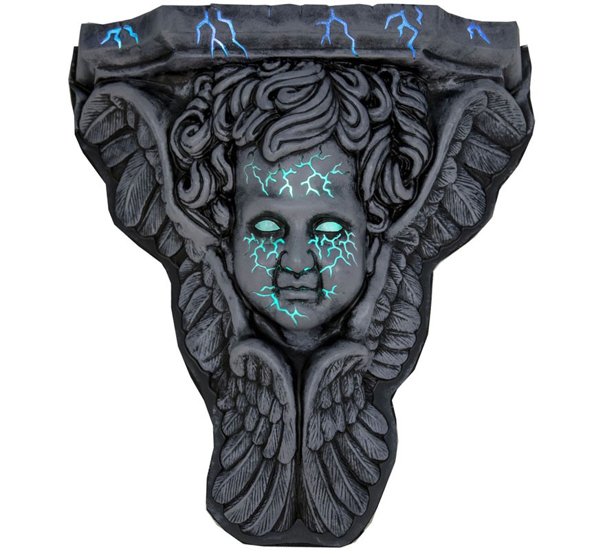 Pedra imitação Dark Angel com som 48x53 cm