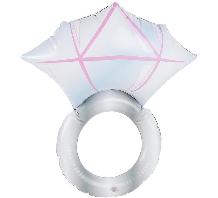 Anel de diamante inflável de 50 cm