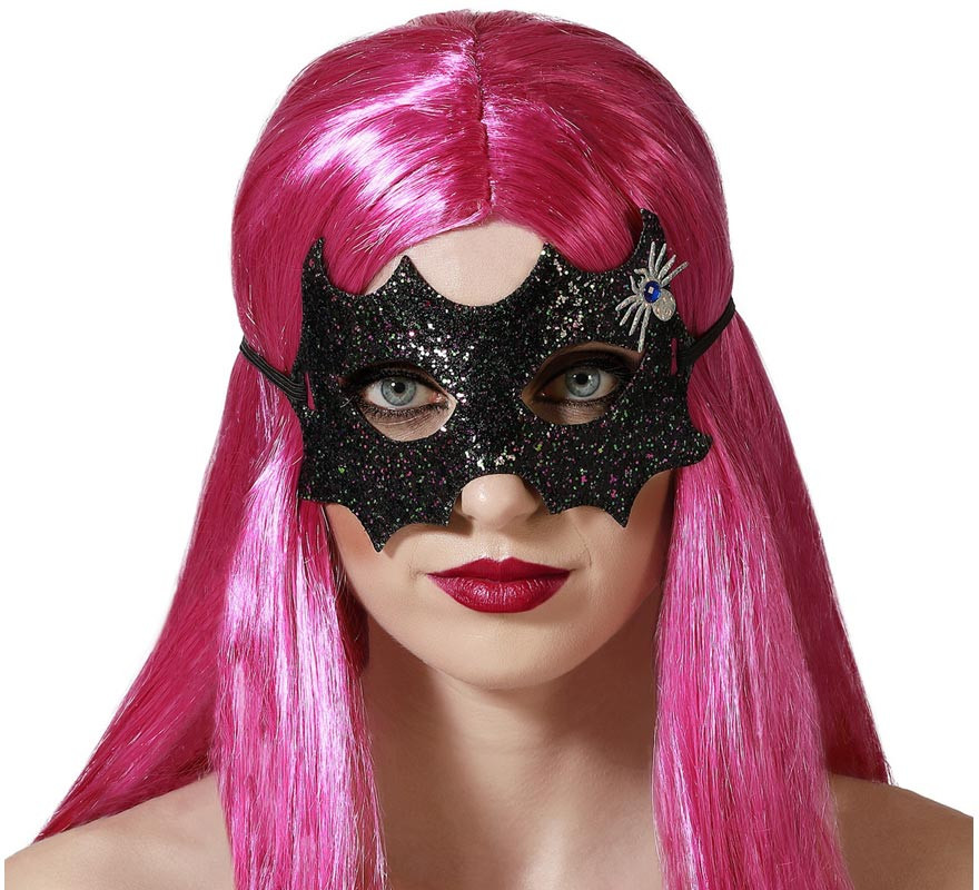 Máscara de morcego preto