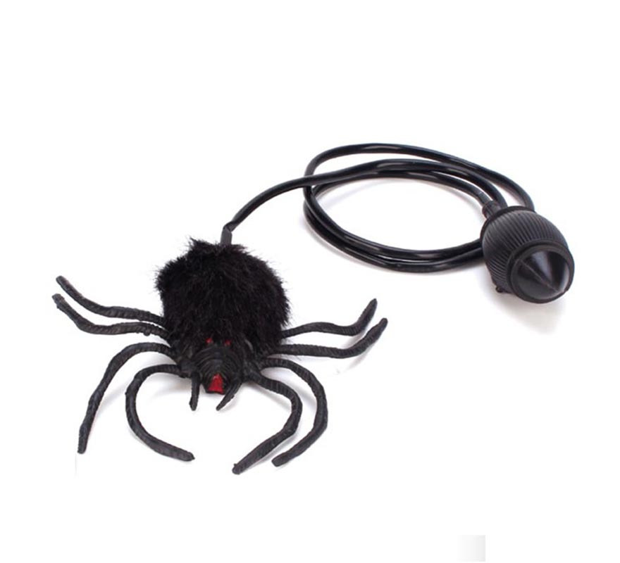 Aranha saltadora com botão 14x20 cm Aranha saltadora com botão 14x20 cm