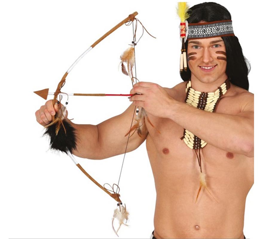 Arco Indiano com Flecha de 60 cm