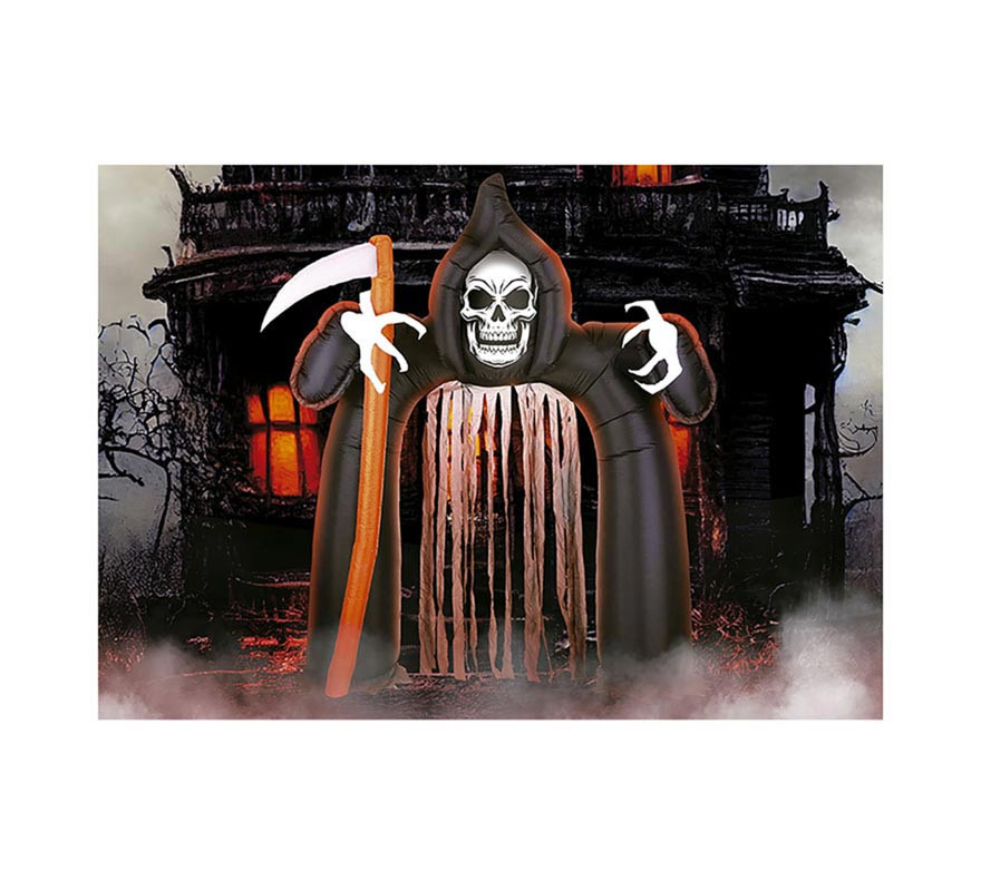 Death Inflatable Arch with 200x180 cm Curtain