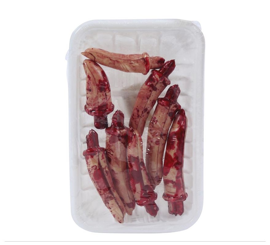 Tray 8 Fingers 19X12 cms Tray 8 Fingers 19X12 cms