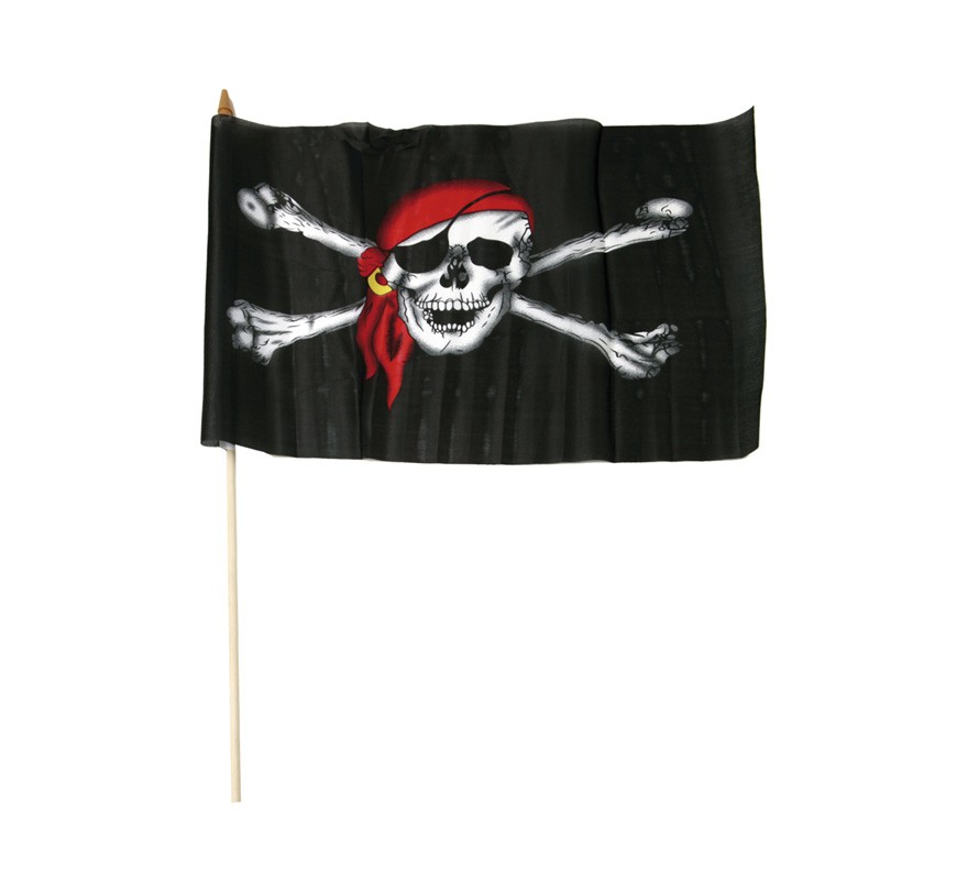 Bandeira de pirata de 46cm