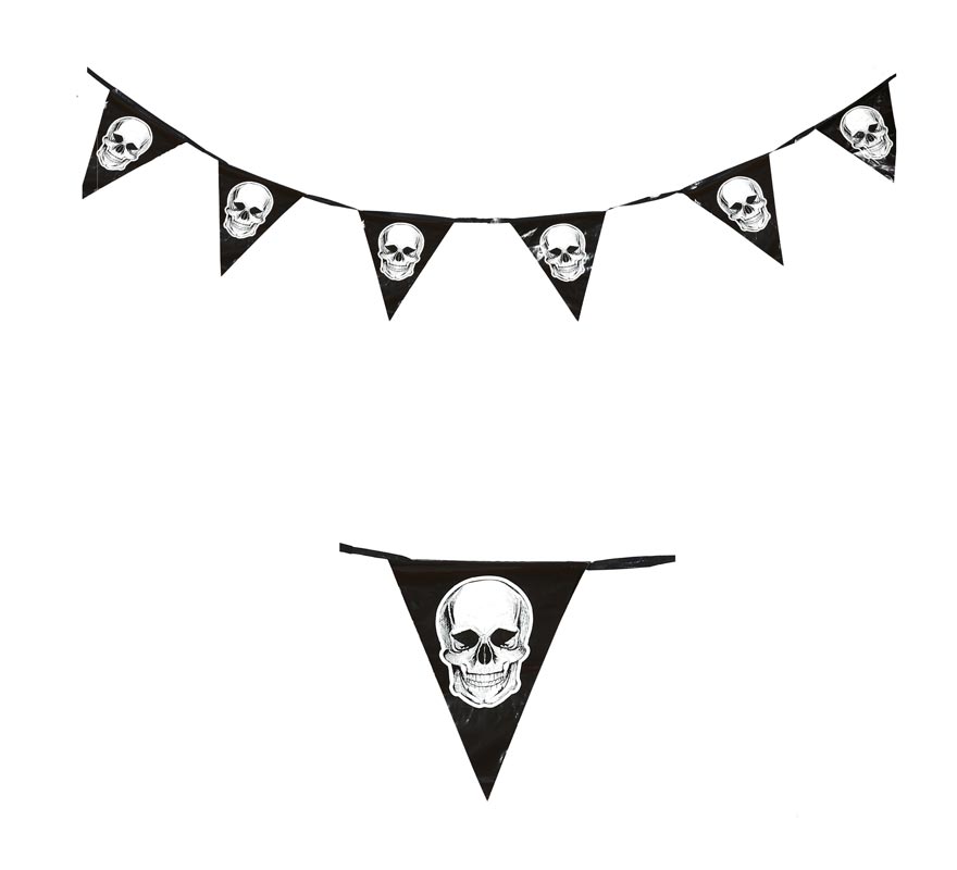 Skulls Pennant 28x360 cm
