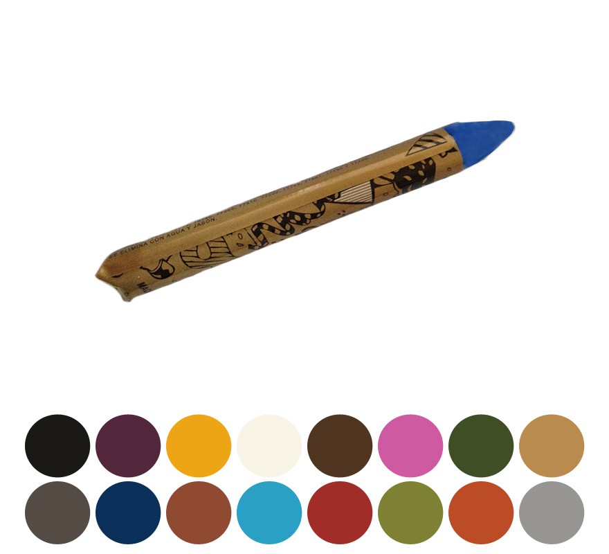 Barra de maquiagem de 14x110 mm. em várias cores