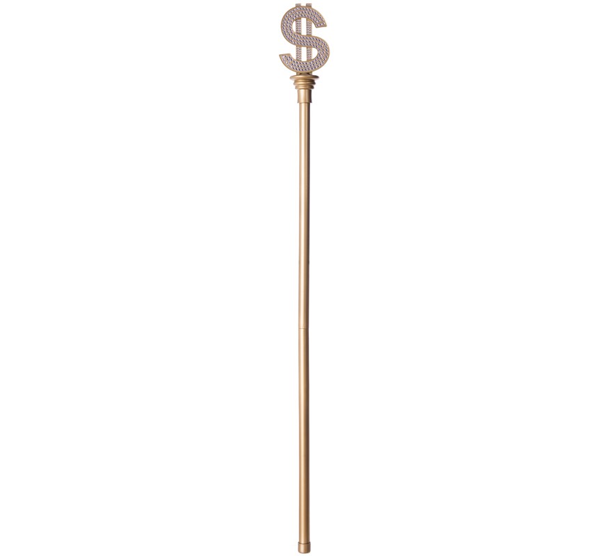 Cane with Dollar Symbol 112 cm Cane with Dollar Symbol 112 cm