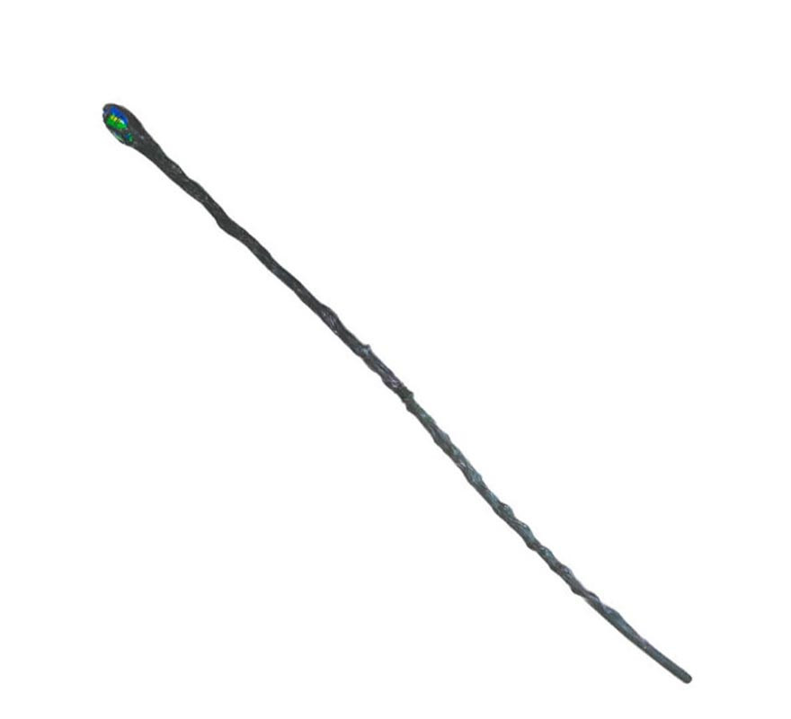 Cajado de bruxa torto de 140 cm