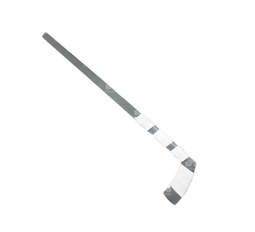 Taco de hóquei cinza e branco de 90 cm Taco de hóquei cinza e branco de 90 cm