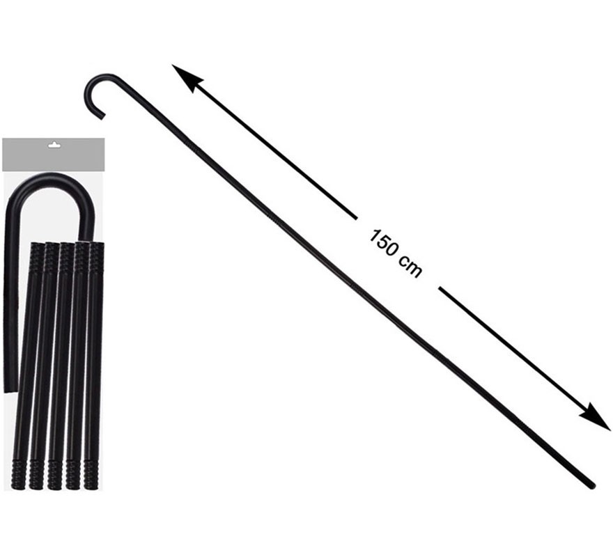 Detachable Black Cane 150 cm