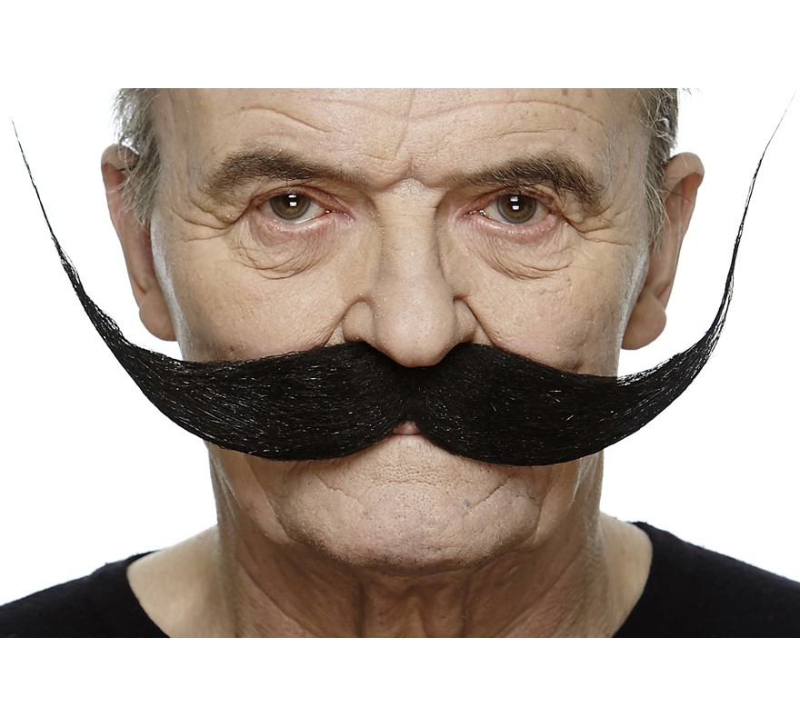 Bigode francês preto Bigode francês preto