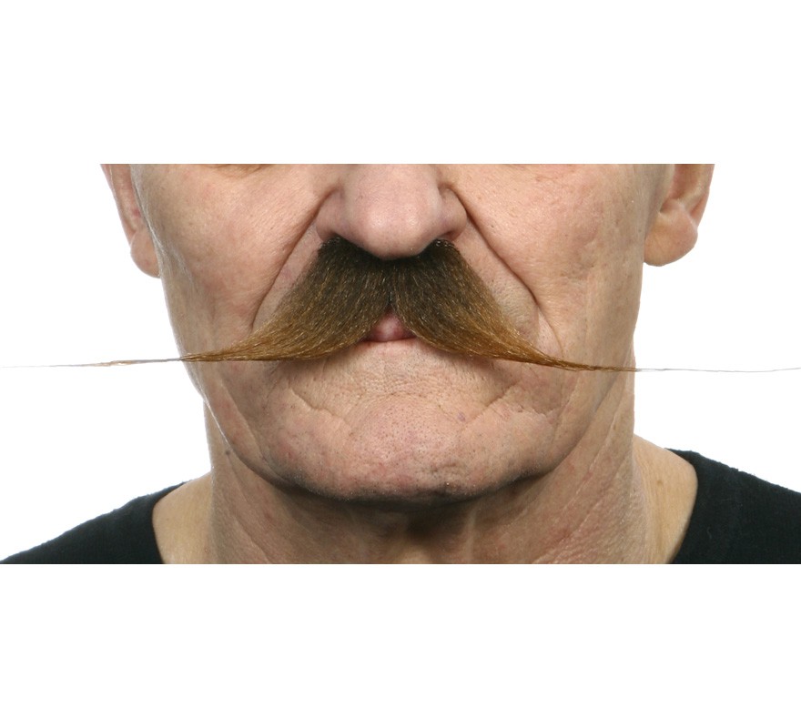 Bigode marrom grande