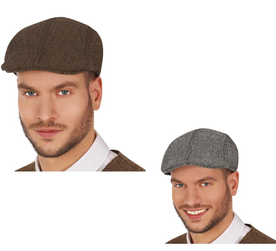 English Herringbone Beret in various colors