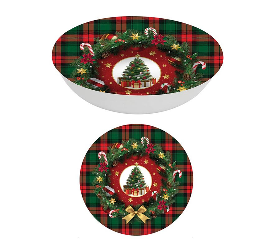 Tigela para árvore de Natal em PVC de 32 cm
