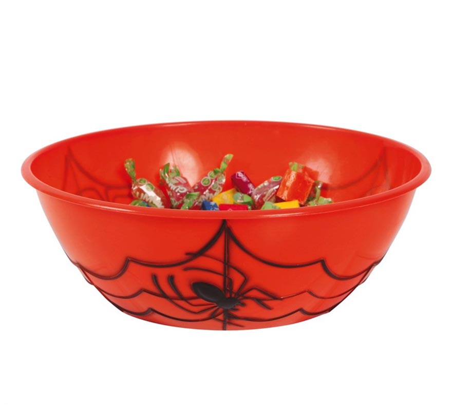 Taça laranja para doces 27X9 cm