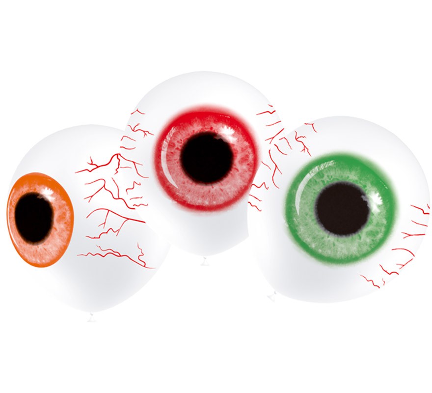 Bag of 8 Zombie Eyeballs of 95 cm Bag of 8 Zombie Eyeballs of 95 cm