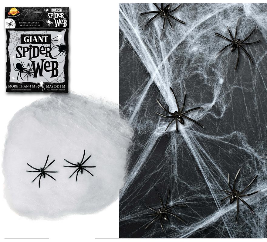 Cobwebs with Spider Bag 100 gr