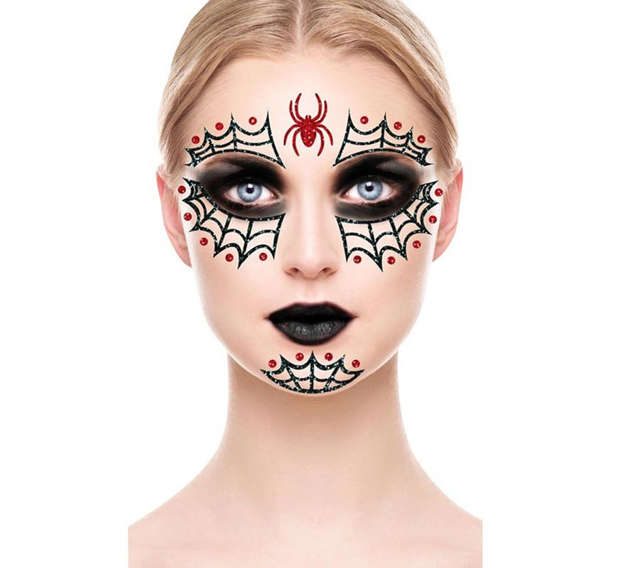 Spiderweb Facial Glitter 20x20 cm