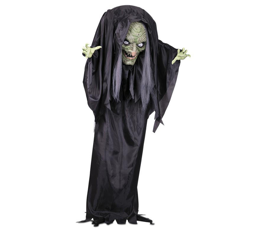 Dark Witch with light, sound and movement of 160x110x40 cm