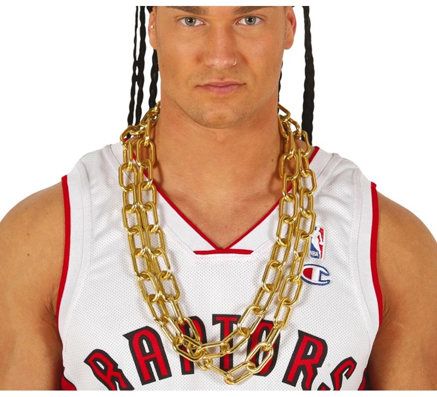 Imitation gold chain 84 cm