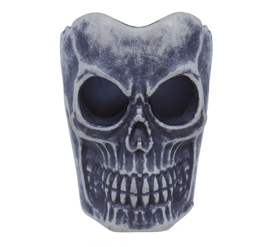 Box of 12 Skulls with 6 cm Led Candle