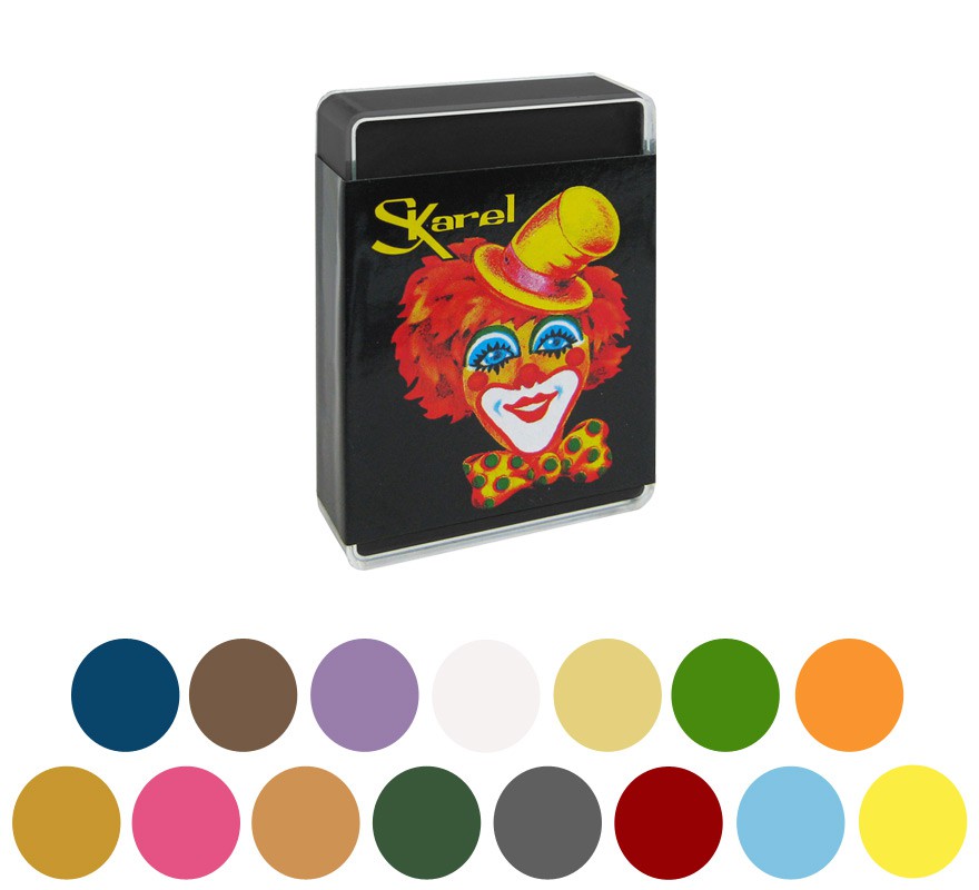 Oily makeup box 25 gr in various colors Oily makeup box 25 gr in various colors