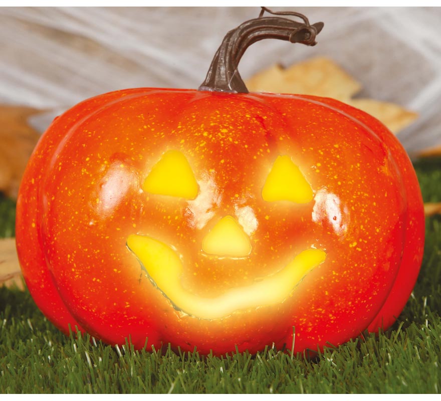 Pumpkin 11 cm with light
