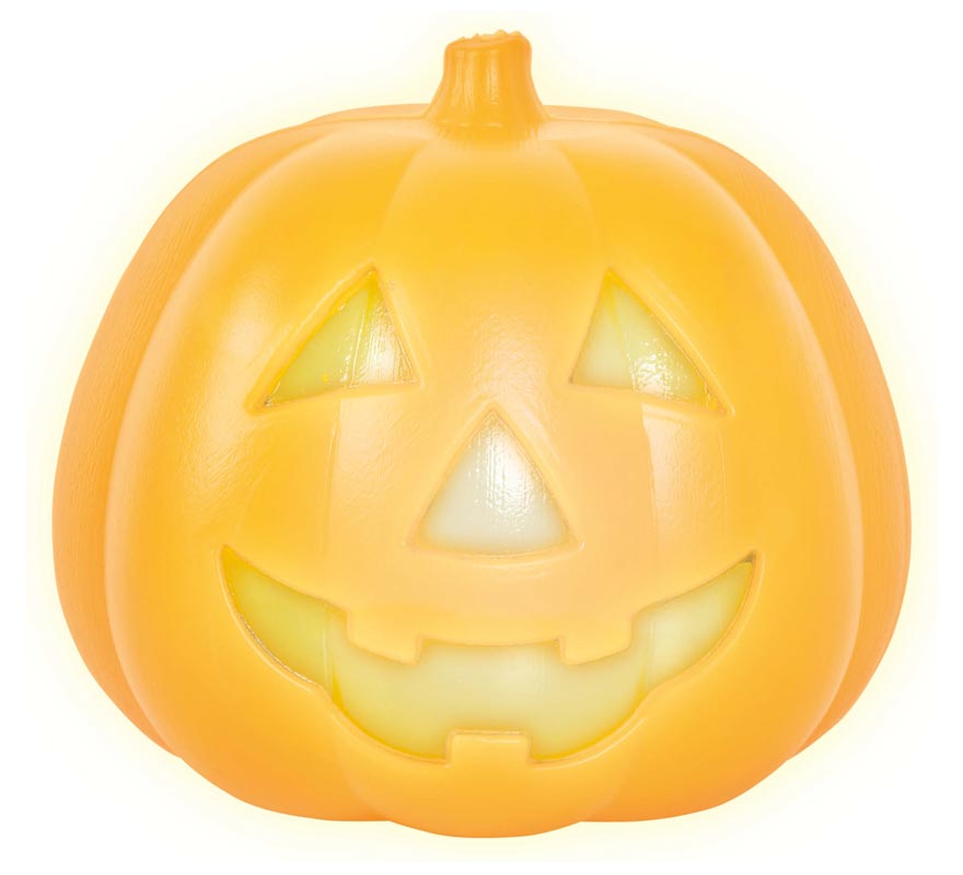 Pumpkin with light 15 cm