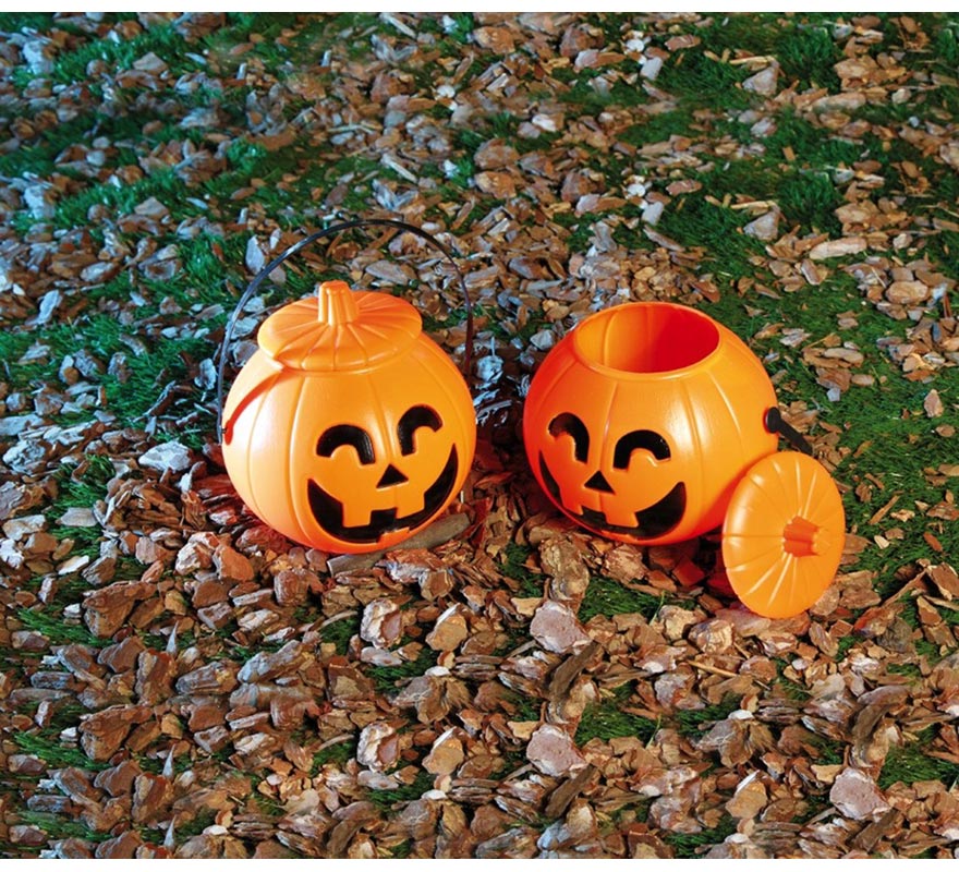 Pumpkin with lid 17 cm