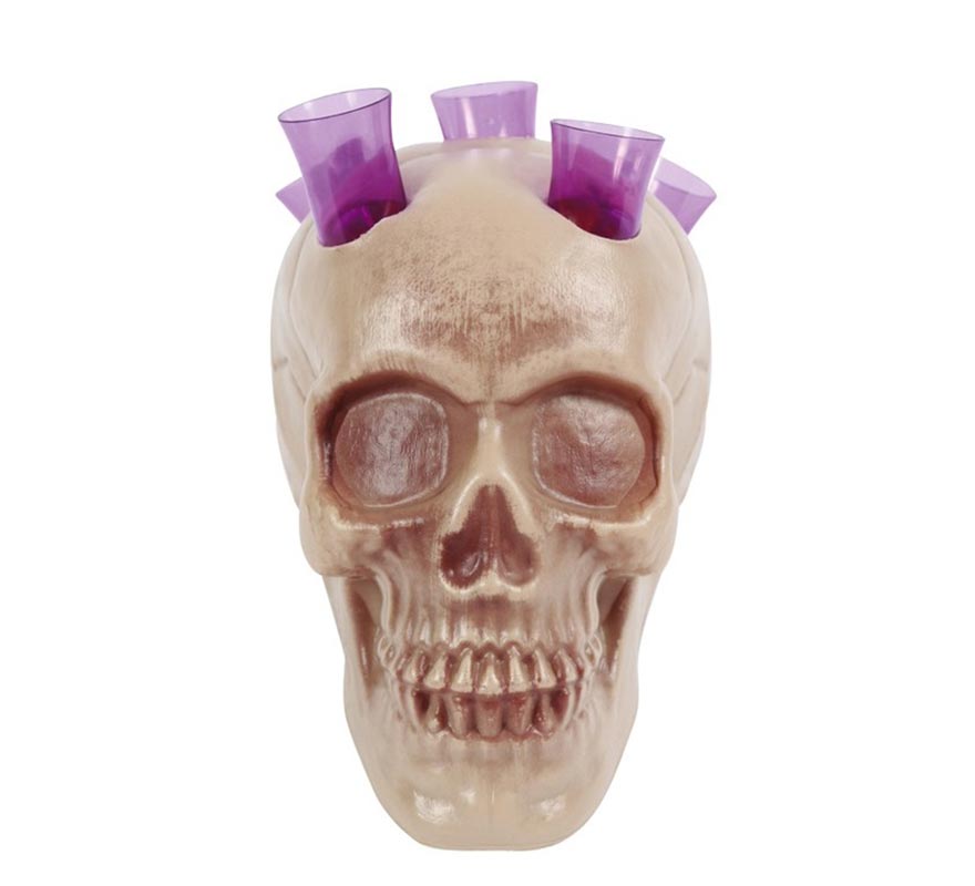 Skull with Shots 20 cms