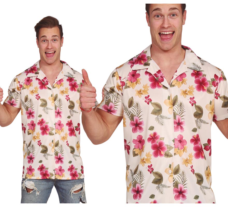 Hawaiian Flower Shirt for men Hawaiian Flower Shirt for men