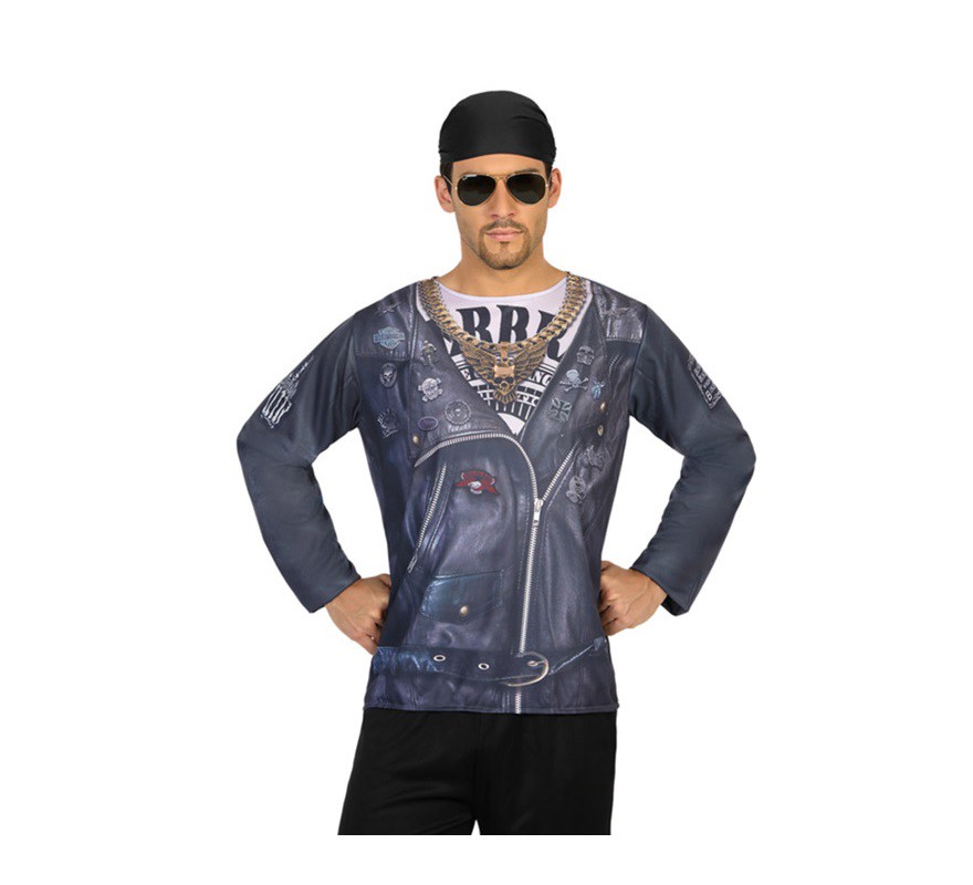 Biker costume t-shirt for men Biker costume t-shirt for men