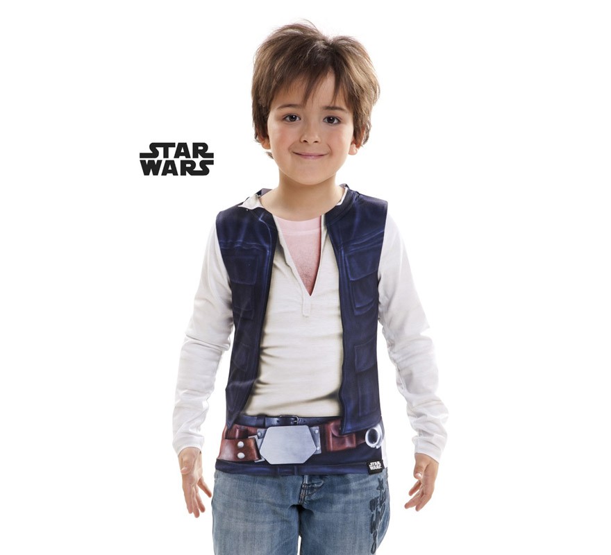 Camiseta Star Wars Han Solo para menino